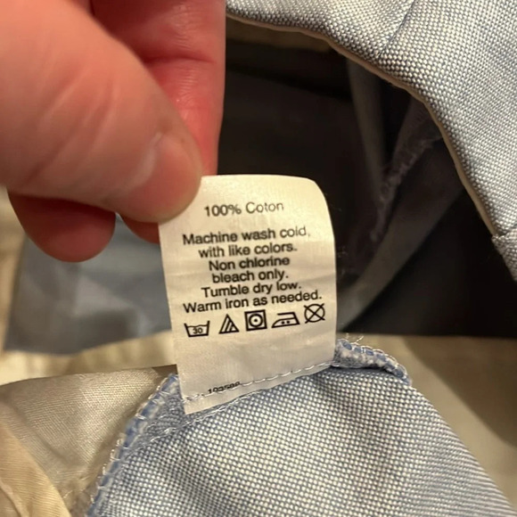 J Crew City Fit Shorts Powdered Oxford Blue Size 4 - Picture 5 of 5